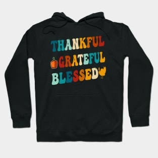 Thankful Grateful Blessed Hoodie